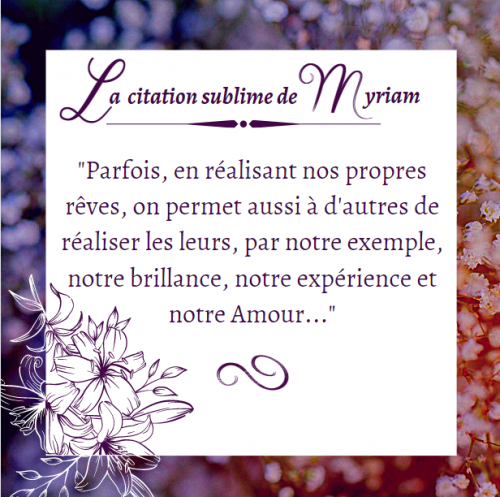 Réaliser se rêves, c'est l'Art d'inspirer les autres